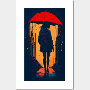 In The Rain Posters and Art